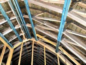 Icynene Case Study Curved Roof